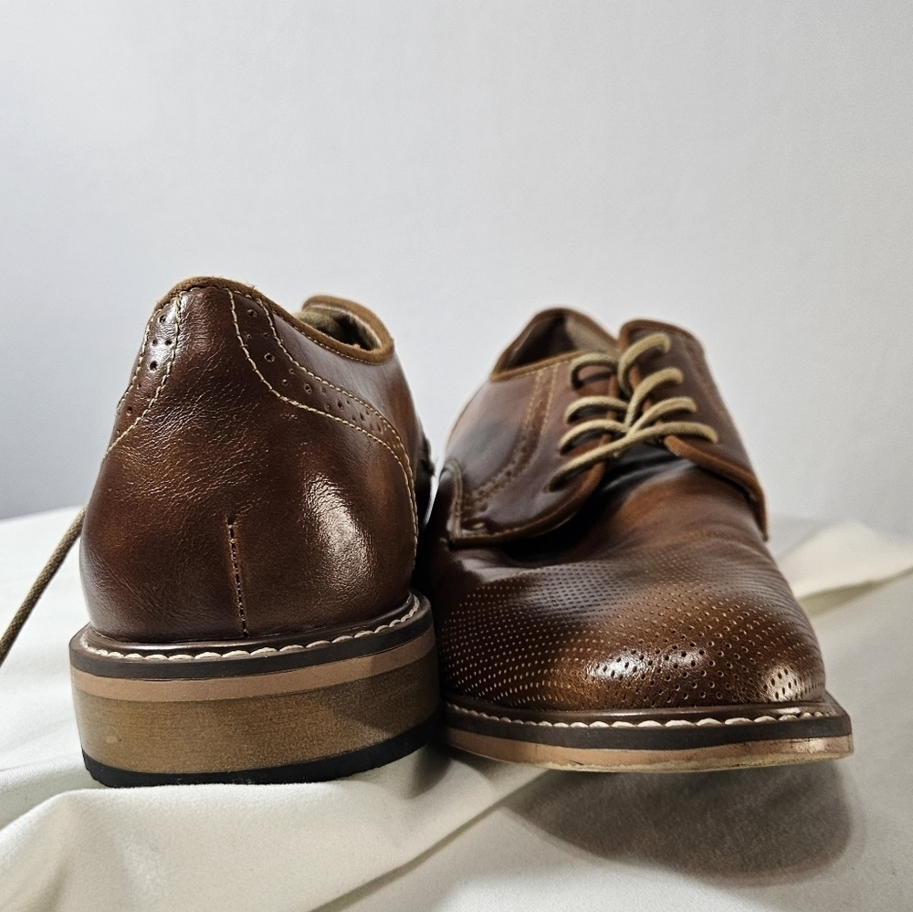 Madden Mens M-alk Leather Shoes 11 - Picture 4 of 9